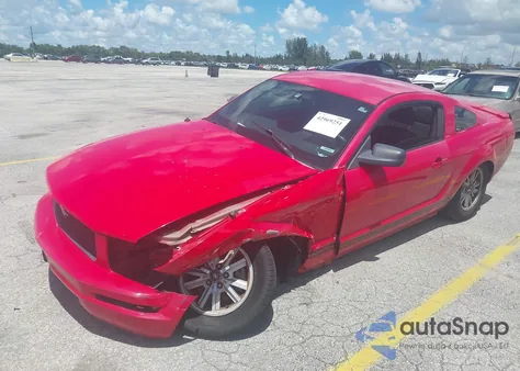 2007 Ford Mustang V6 Deluxe/V6 Premium из США, поврежденный, VIN 1ZVHT80N275283371